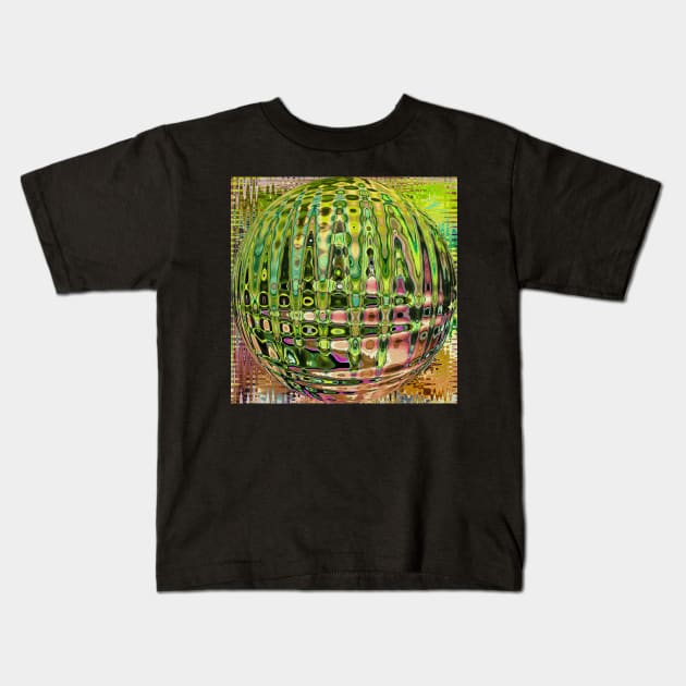 Stocksom Planet Green Kids T-Shirt by stocksomart